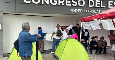 Analizan diputados presentar denuncia por plantón en la legislatura