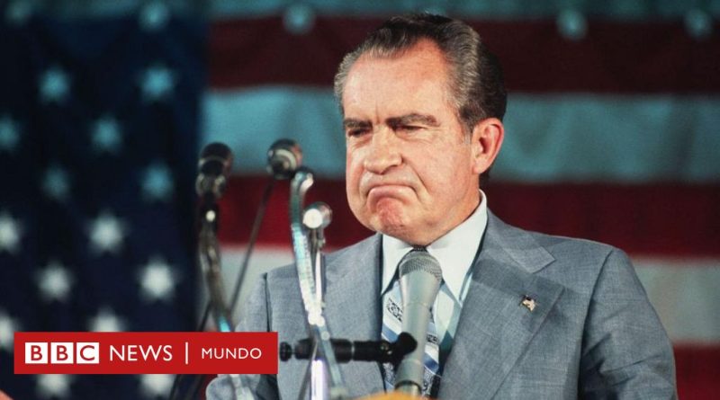 El escándalo Watergate: qué llevó a Richard Nixon a convertirse en el primer presidente de EE.UU. que dimitió de su cargo hace 50 años - BBC News Mundo