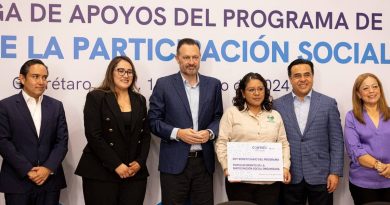 Entrega Kuri apoyos para fortalecer participación social