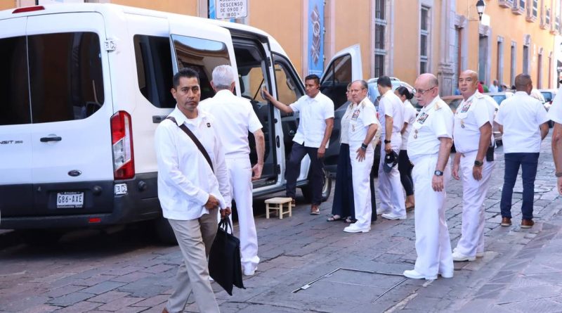 Secretario de Marina clausuró asamblea de mandos federales, en Querétaro