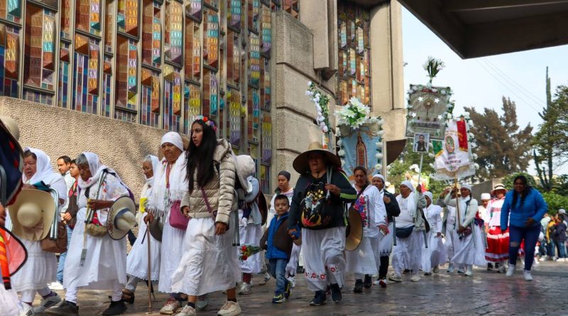 Incrementa participación de menores en la peregrinación al Tepeyac