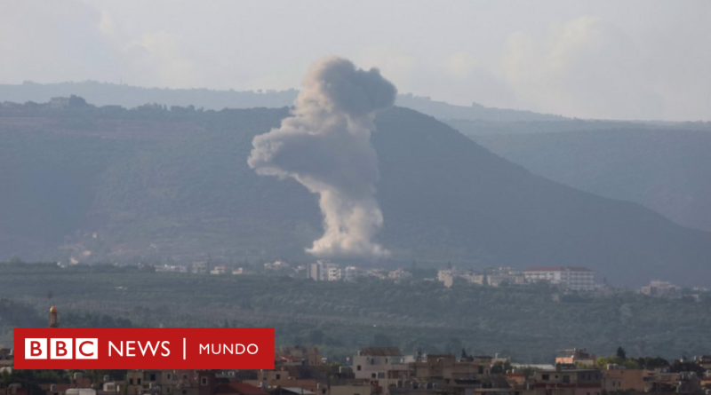 Israel bombardea "extensamente" el sur del Líbano en plena escalada contra Hezbolá - BBC News Mundo