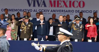 Lucen fuerza de seguridad en Desfile por Día de la Independencia