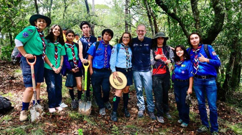 Reforestan parque natural La Beata