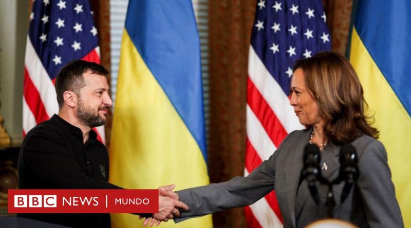 Ucrania: por qué Trump y los republicanos denuncian que Zelensky está favoreciendo a Kamala Harris de cara a las elecciones - BBC News Mundo