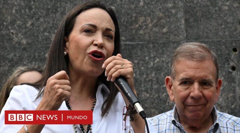 Venezuela: Cómo quedan la oposición y María Corina Machado tras el asilo político en España al candidato Edmundo González - BBC News Mundo