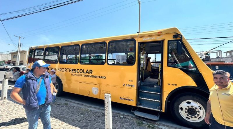 Anuncia "Felifer" transporte eléctrico para las escuelas