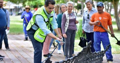 Creará Macías guardia cívica para el parque de Jardines de la Hacienda