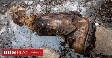 Everest: hallan el pie de un mítico montañista que desapareció hace 100 años - BBC News Mundo