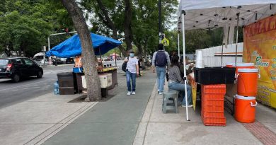 Invaden ambulantes el espacio peatonal