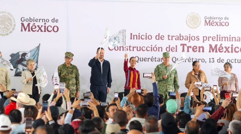 Kuri: proyecto del tren México-Querétaro detonará estado