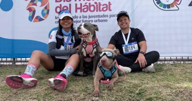 Luna y Laila también formaron parte del Querétaro Maratón