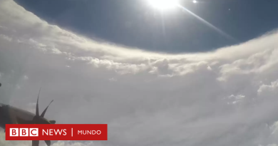 Milton: por qué hay calma dentro del ojo de un huracán y después viene lo peor - BBC News Mundo