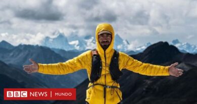 "Fui a Perú a forzar mis límites": Savas Coban, el alemán que corrió 86 maratones en 87 días para atravesar el país y desafiarse a sí mismo - BBC News Mundo