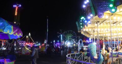 Garantizan seguridad en la feria ganadera