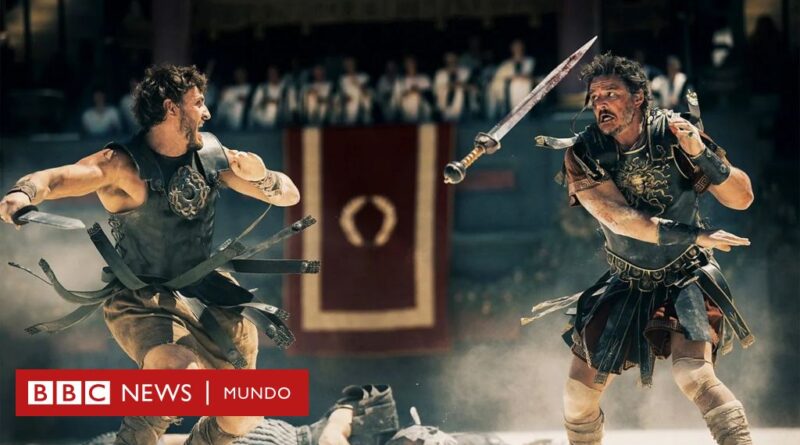 Gladiator II | "Es de lejos la mejor película comercial del año": la crítica de la BBC de la secuela de Gladiator - BBC News Mundo