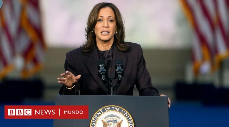 Trump vs Kamala Harris I “Cuando perdemos unas elecciones, aceptamos el resultado”: el discurso de Kamala Harris tras su derrota en las elecciones en EE.UU. - BBC News Mundo